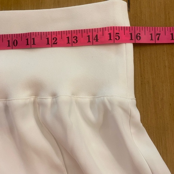 ATM Women’s White Palazzo Wide Leg Tall Flowy Pants NEW size small - Picture 4 of 14